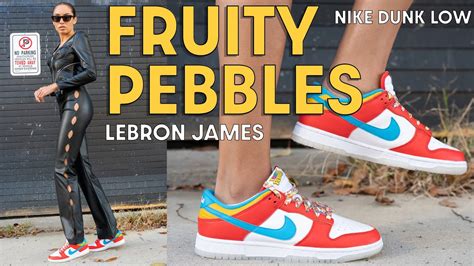 fruity pebbles dunks outfit